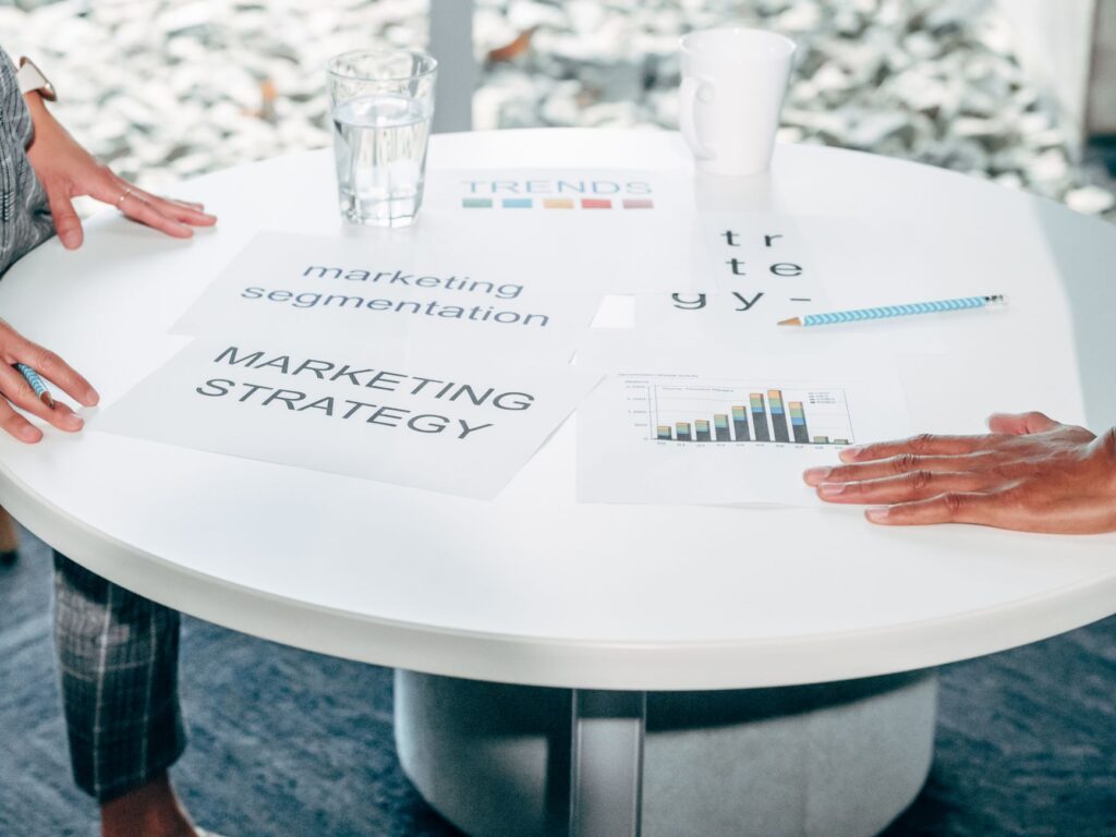 business strategy workspace for a Signal business case study